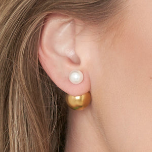 Brilliance Variant Gold Earrings