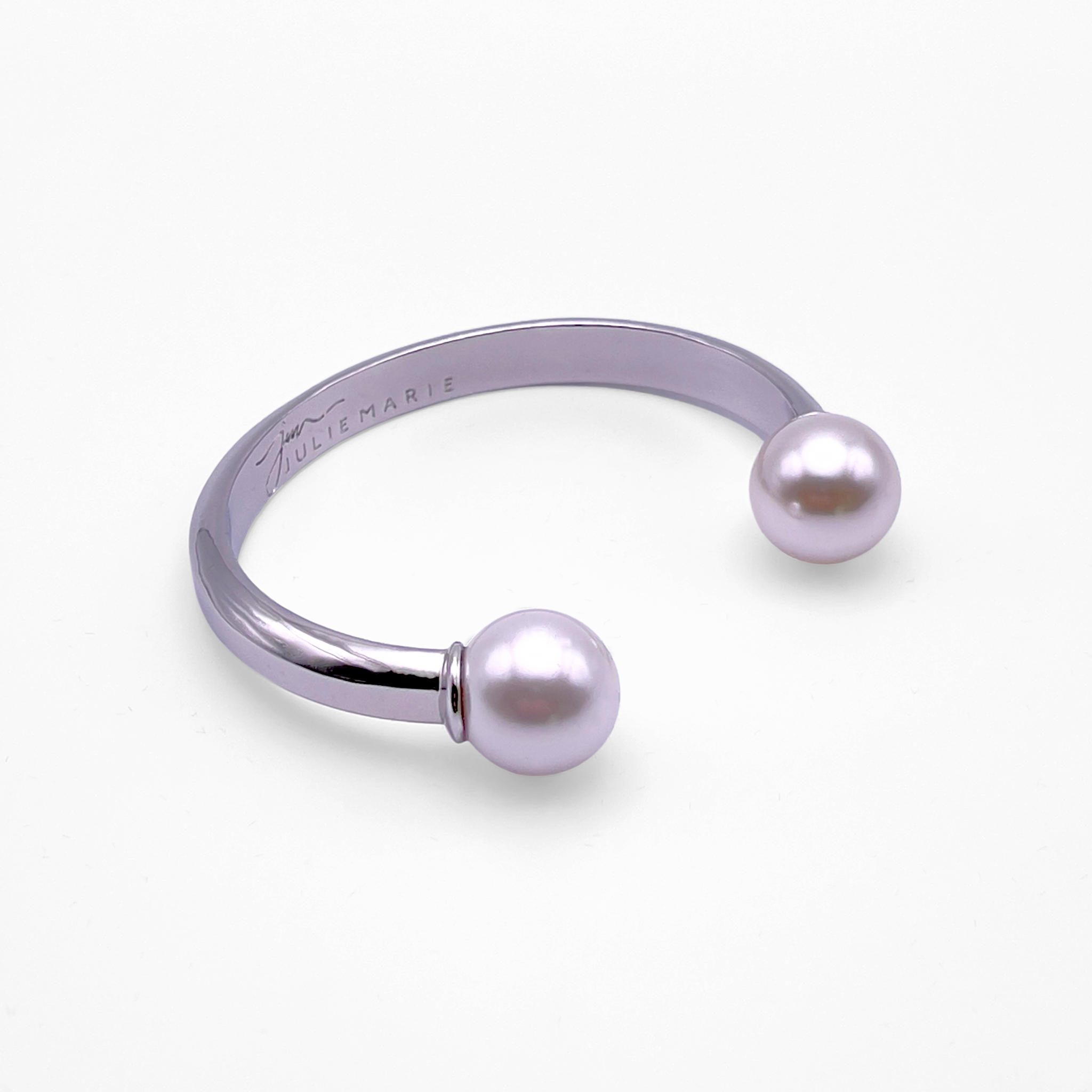 Brilliance Silver Polished Bangle Cuff
