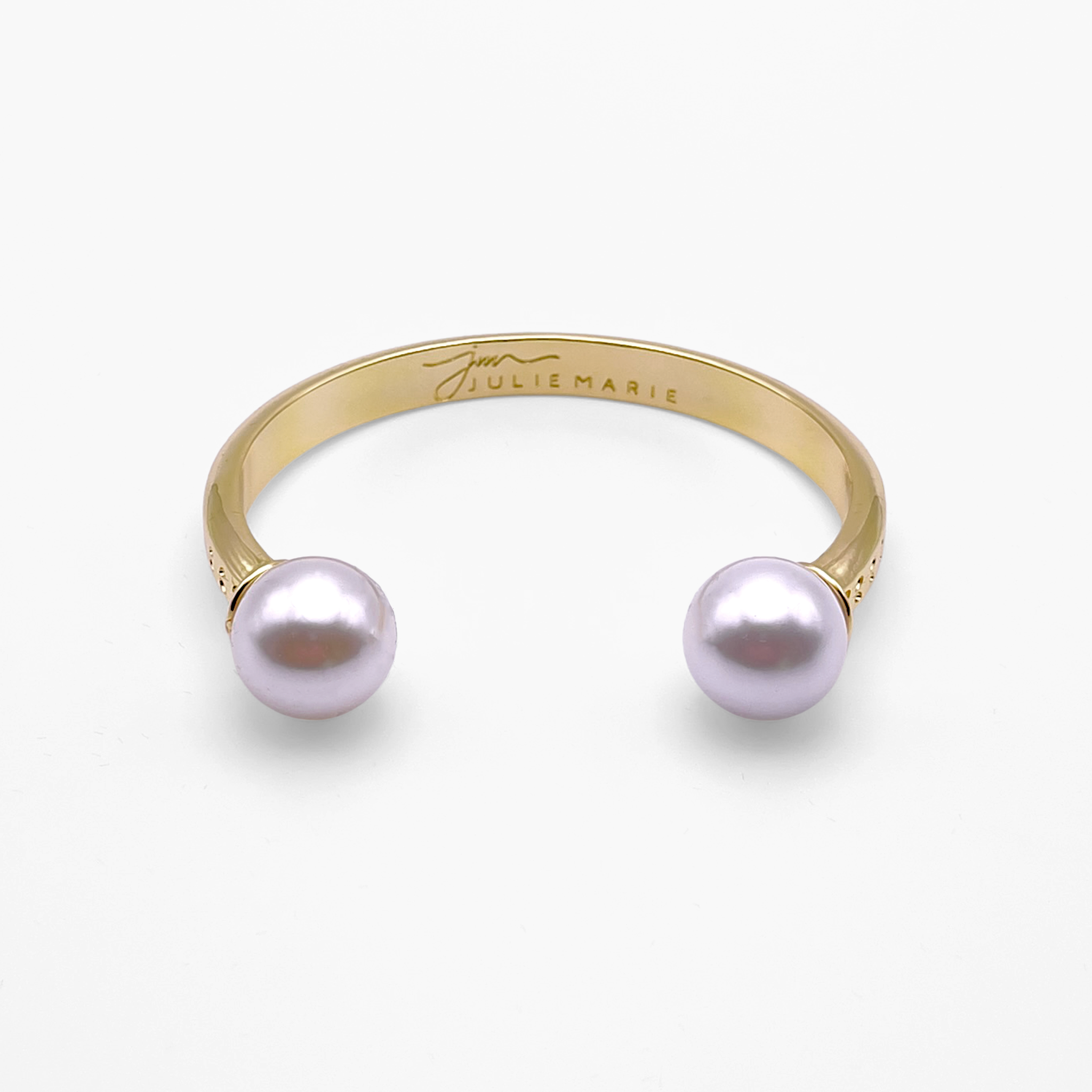 Brilliance Gold Petal Bangle Cuff
