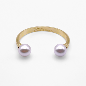 Brilliance Gold Petal Bangle Cuff