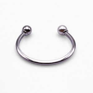 Enchanted Girls Variant Silver Polished Bangle Cuff