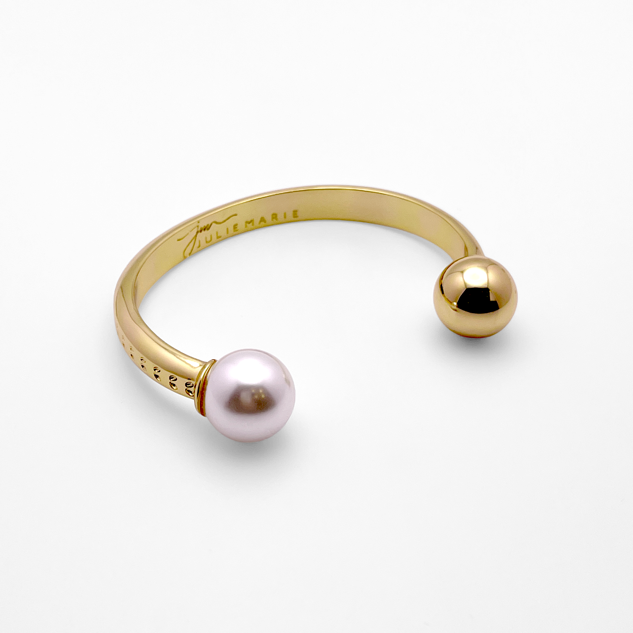 Brilliance Variant Gold Petal Bangle Cuff