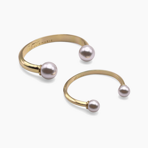 Enchanted Girls Gold Polished Bangle Cuff