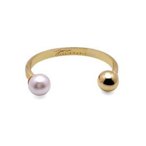 Brilliance Variant Gold Petal Bangle Cuff