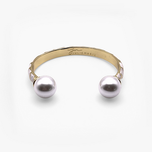 Safari Gold Enamel Bangle Cuff