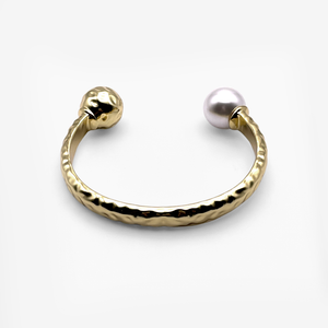 Resilience Variant Gold Bangle Cuff