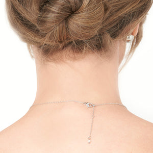 Brilliance Baroque Pearl Silver Necklace