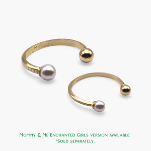 Brilliance Variant Gold Petal Bangle Cuff