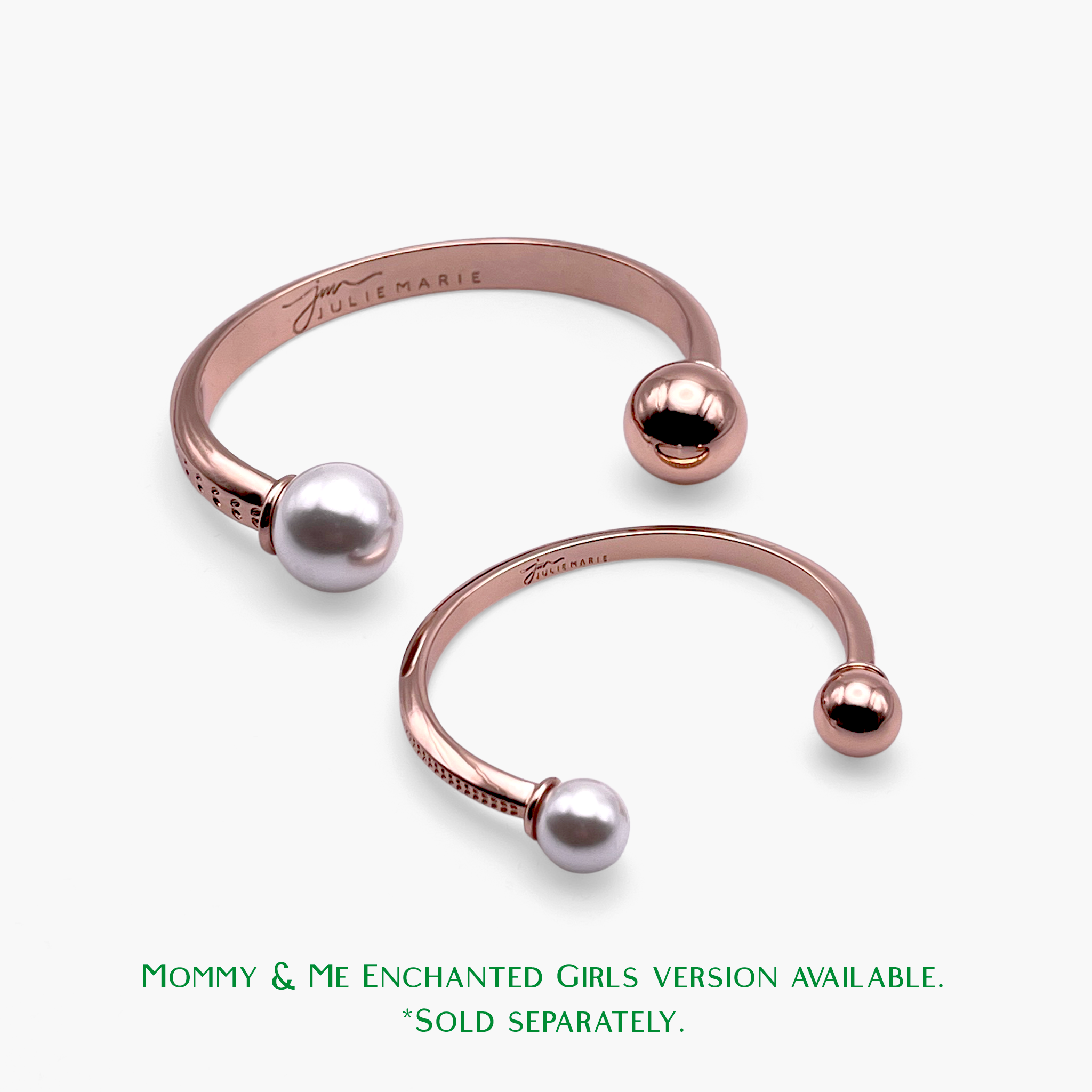 Brilliance Variant Rose Gold Petal Bangle Cuff